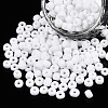 Frosted Opaque 6/0 Glass Seed Beads SEED-R029-4mm-A01-1