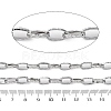 304 Stainless Steel Textured Cable Chains STAS-P386-10P-2