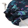 Christmas Theme Cloth Printed Storage Bags ABAG-F010-02B-05-3