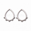 Non-Tarnish 201 Stainless Steel Chandelier Components Links X-STAS-T052-27B-P-1