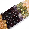 Natural & Synthetic Mixed Gemstone Beads Strands G-D080-A01-01-29-4