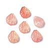 Dyed & Heated Glass Pendants GLAA-B009-03F-1