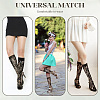 Nylon Calf Long Socks for Women Girls AJEW-WH20006-235A-4