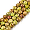 Natural Imperial Jasper Beads Strands G-N342-63K-1