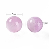 100Pcs 8mm Natural Kunzite Round Beads DIY-LS0002-10-3