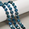 Natural Apatite Beads Strands G-B153-B05-1