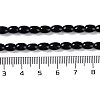 Natural Black Onyx(Dyed & Heated) Beads Strands G-NH0011-I05-01-5