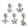 5Pcs Tibetan Style Alloy Pendant PALLOY-JF02508-S-1