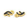 Alloy Enamel Pendants ENAM-P247-01MG-F-2