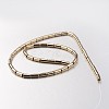 Electroplate Non-magnetic Synthetic Hematite Bead Strands G-F300-37C-06-2