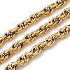 304 Stainless Steel Rope Chains CHS-K024-17G-1