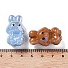 UV Plating Iridescent Acrylic Beads X-MACR-D032-10-3