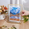 Iron & Glass Round Photo Frame AJEW-WH0270-534C-2