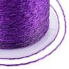 Polyester Braided Metallic Thread OCOR-I007-B-12-3