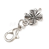 10Pcs Tibetan Style Alloy Shoe Charms HJEW-JM04169-01-6