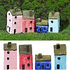 Resin Tiny House Decorations Set DJEW-WH0066-01-4