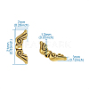 Tibetan Style Alloy Beads TIBEB-TAC0001-01AG-7