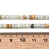 Natural Flower Amazonite Heishi Beads Strands G-A299-A17-01-5