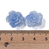 Synthetic Coral 3D Flower Rose Beads X-CORA-A005-14mm-28-3