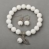 Natural & Synthetic Gemstone Jewelry Sets SJEW-JS00696-2