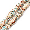 Dyed Synthetic Turquoise Beads Strands GG-CBAAE19-08A-5