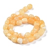 Natural Topaz Jade Beads Strands G-C038-02P-3