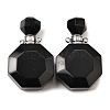 Natural Mixed Stone Perfume Bottle Pendants G-L623-13P-2