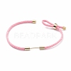 Braided Nylon Cord Bracelet Making MAK-A017-D01-02G-2
