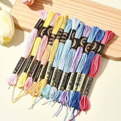 6-Ply Polyester Embroidery Floss OCOR-FZ0001-01D-1