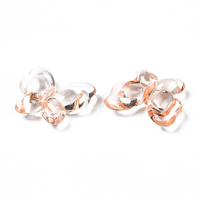 Transparent Acrylic Beads TACR-S134-025-1