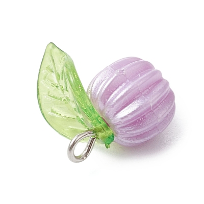 Halloween Acrylic Pendants PALLOY-JF04602-1