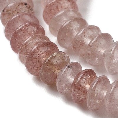 Natural Strawberry Quartz Beads Strands G-Z030-A17-01-1