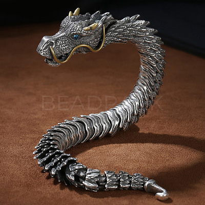 Dragon Brass Cuff Bangles for Men FS-WGEACA2-02-1