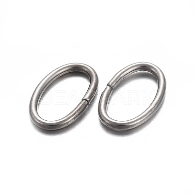 Tarnish Resistant 304 Stainless Steel Open Jump Rings STAS-F221-40P-A-1