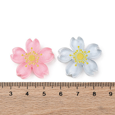 Opaque Resin Cabochons RESI-R455-01I-1