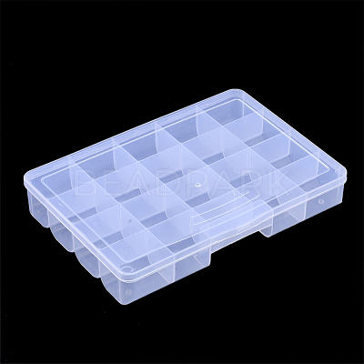 Plastic Bead Storage Containers CON-Q031-04B-1