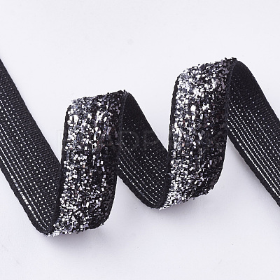 Glitter Sparkle Ribbon SRIB-T002-01B-45-1