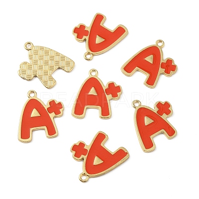 Study Theme Alloy Enamel Pendants ENAM-CJC0006-55B-1