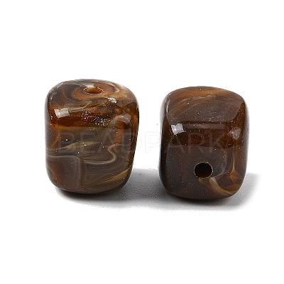 Opaque Acrylic Beads X-OACR-D320-01J-1
