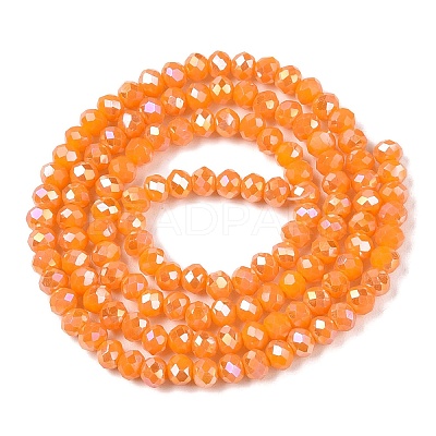 Electroplate Glass Beads Strands LS-EGLA-A044-P3mm-B29-1