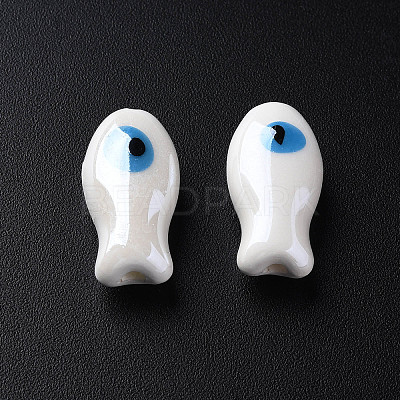 Handmade Porcelain Beads PORC-T007-06A-1