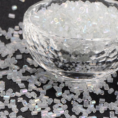 11/0 Two Cut Glass Seed Beads CSDB1161-1