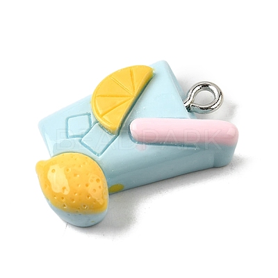 Summer Theme Resin Pendants CRES-D307-09P-G-1