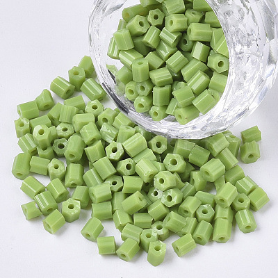 6/0 Two Cut Glass Seed Beads SEED-S033-01B-05-1