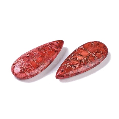 Dyed Synthetic Imperial Jasper Pendants G-P529-07I-1