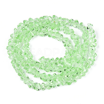 Transparent Glass Beads Strands GLAA-N018-4mm-05-1