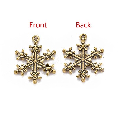 Zinc Tibetan Style Alloy Pendants LS-TIBEP-12740-AG-FF-1
