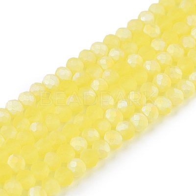 Transparent Glass Beads Strands EGLA-A044-T2mm-MB29-1