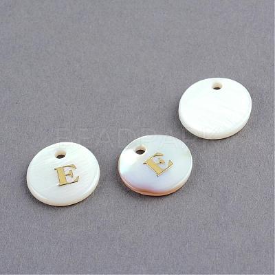 Freshwater Shell Pendants SSHEL-S249-E-1