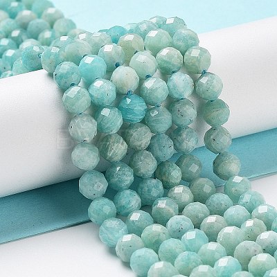 Natural Amazonite Beads Strands G-J400-E11-04-1